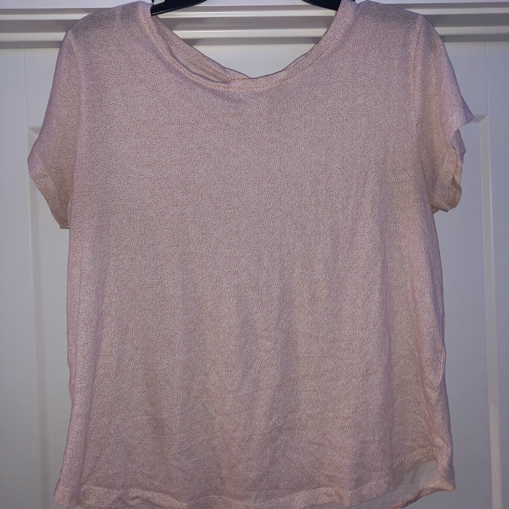 Pink Spotted H&M Basics T-Shirt